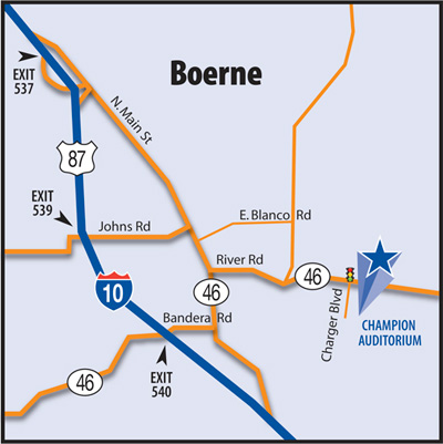 boerne texas map