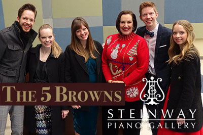 2020 The 5 Browns - Steinway Piano Gallery