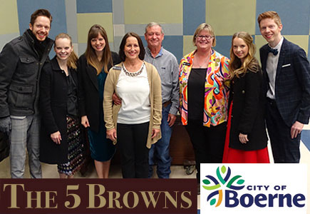 2020 The 5 Browns - City of Boerne