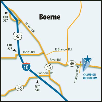 Boerne Map